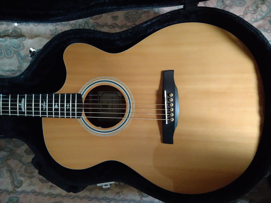 PRS SE A30E エレアコ　エボニー指板　 スプルーストップ単板