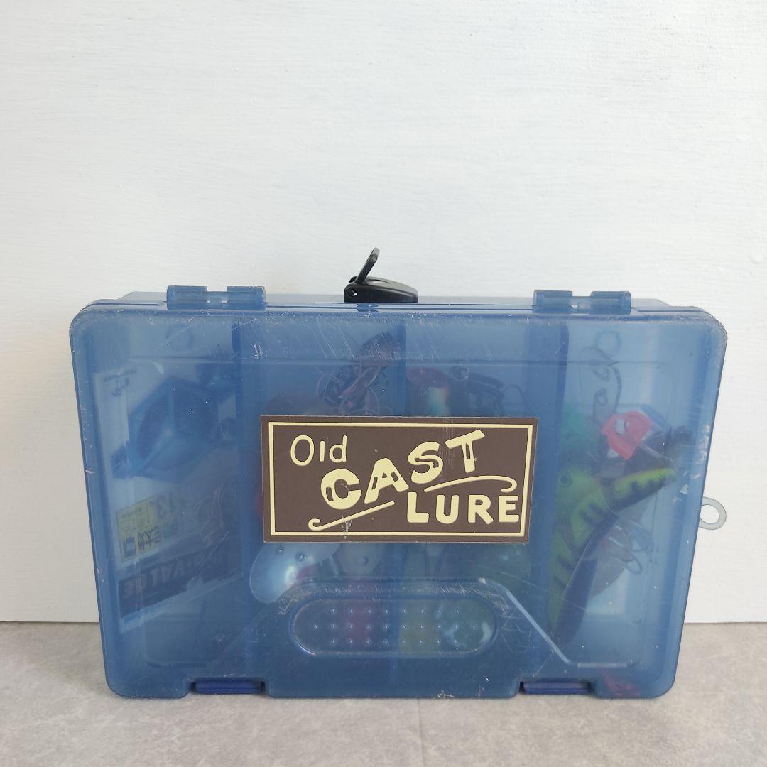 ルアー詰め合わせ収納ケース付き ハード・ ソフトルアー 浮き ささめ針