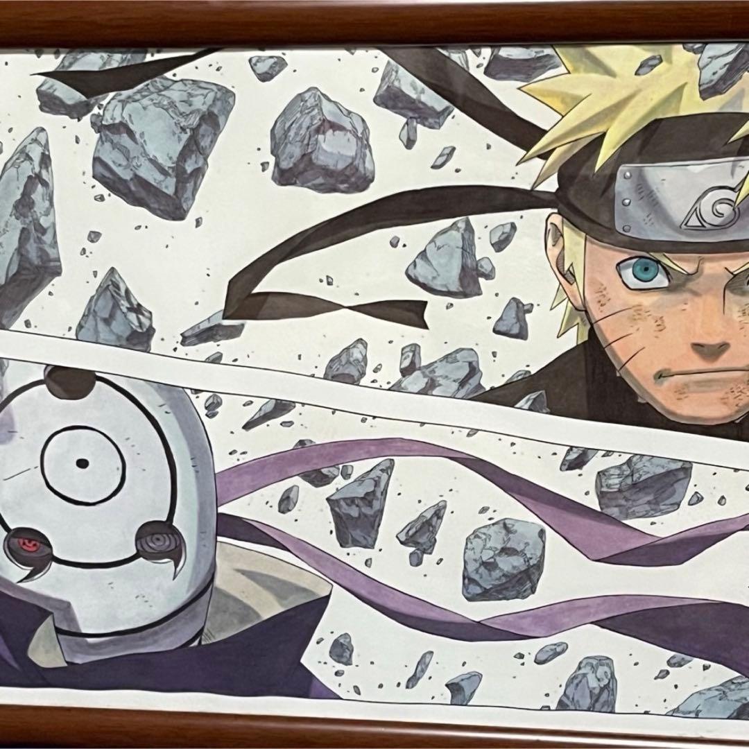 ナルト NARUTO うちはオビト　複製原画/複製原稿