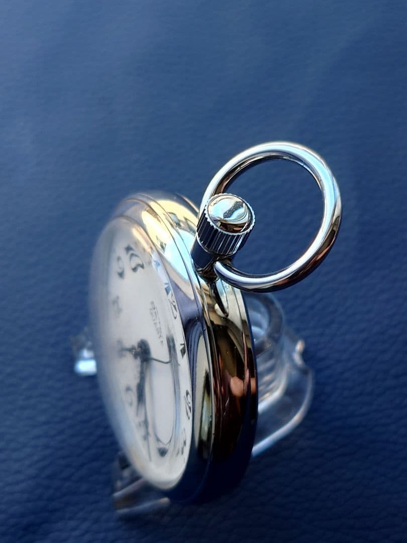 【新宿駅開業100周年 刻印あり 稼働】セイコー SEIKO 鉄道時計 懐中時計