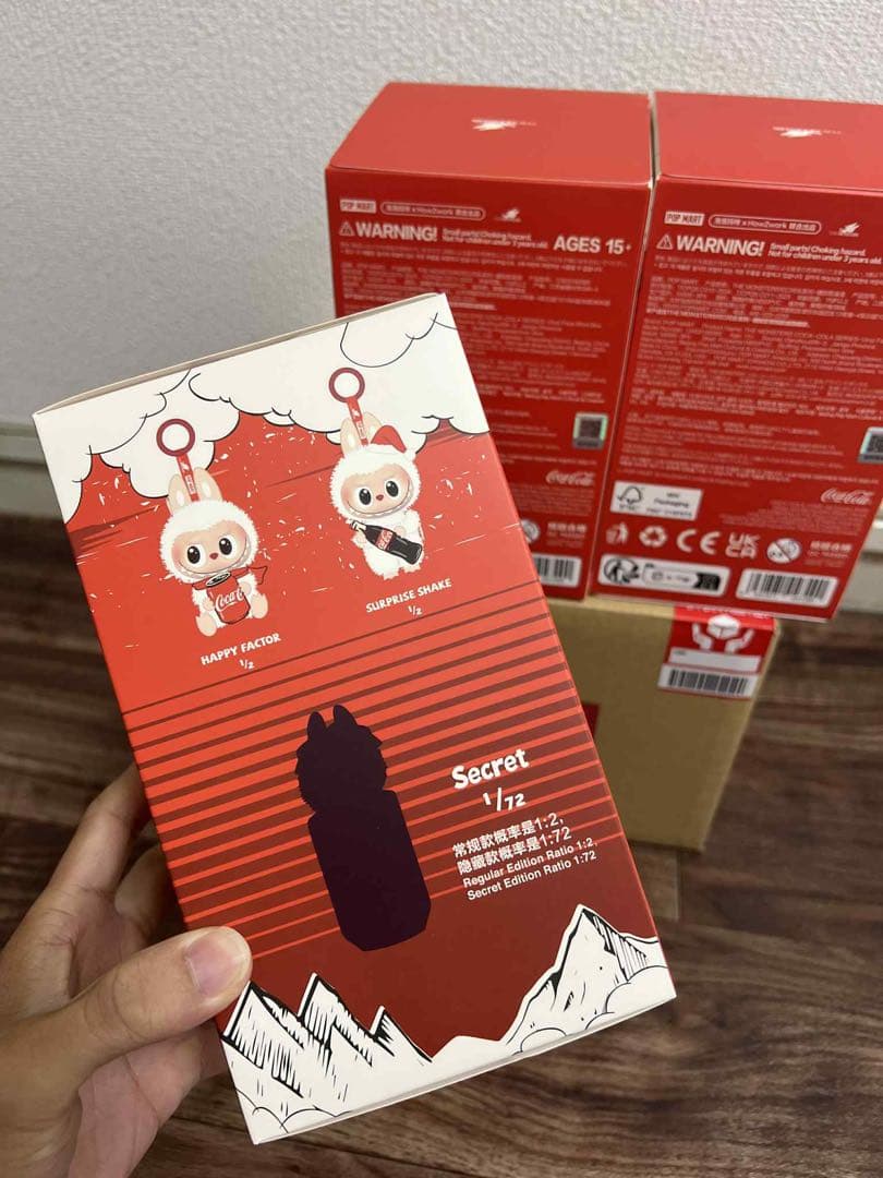 ☆正規品·未開封☆　LABUBU THE MONSTERS Coca-