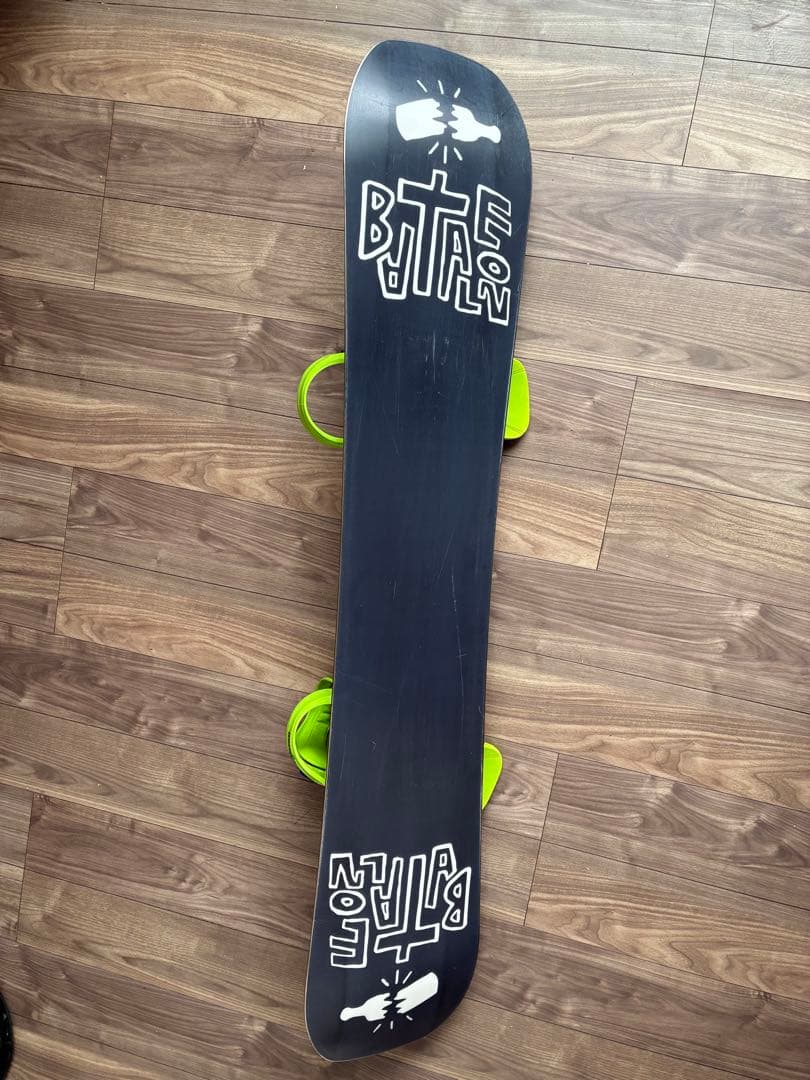 Burtonスノーボードセット(DISASTER 153➕ビンディング➕ケース)