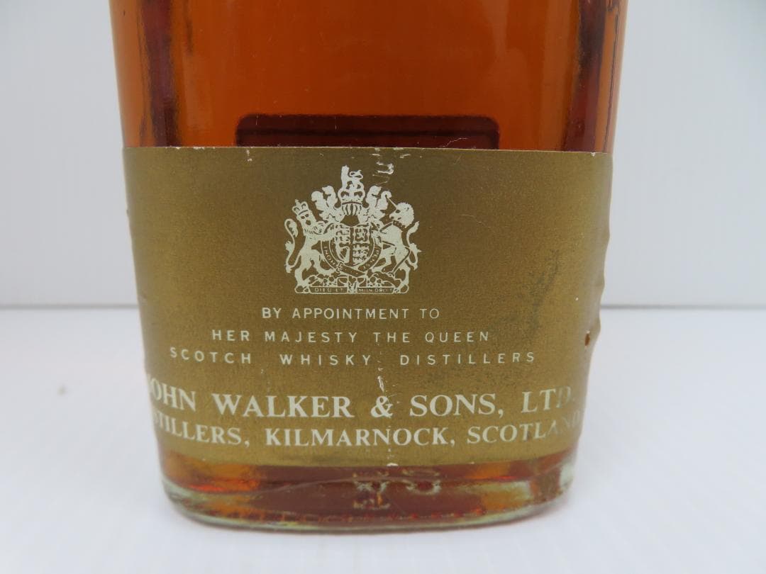 古酒　ジョニーウォーカー　ブラック　コールドベック　未開栓　760ｍｌ　　022