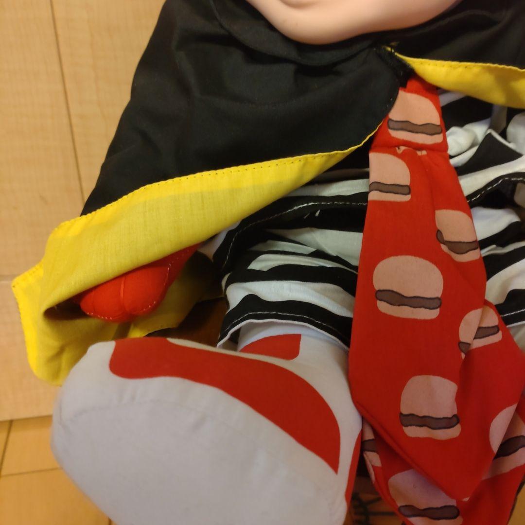 ハンバーグラー ぬいぐるみ、マクドナルド　ビンテージ　人形