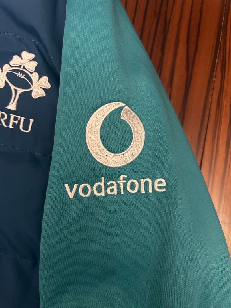 カンタベリー　ラグビー　アイルランド代表　ウォームアップジャケット　海外S