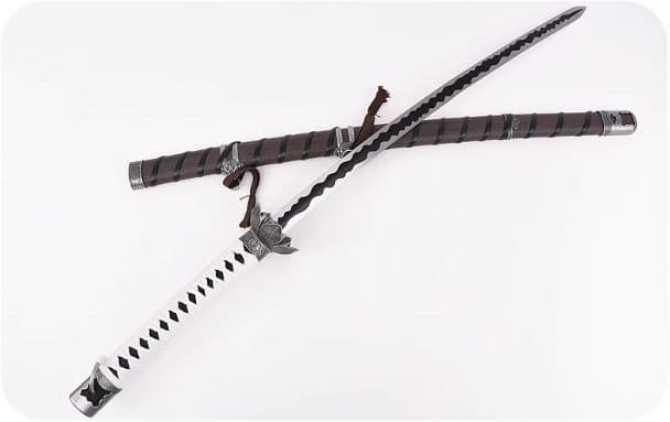 不死斬 拜涙 隻狼 古兵器 武具　刀装具 護身工具 手鍛造打 鋼刀 冷兵器 映画