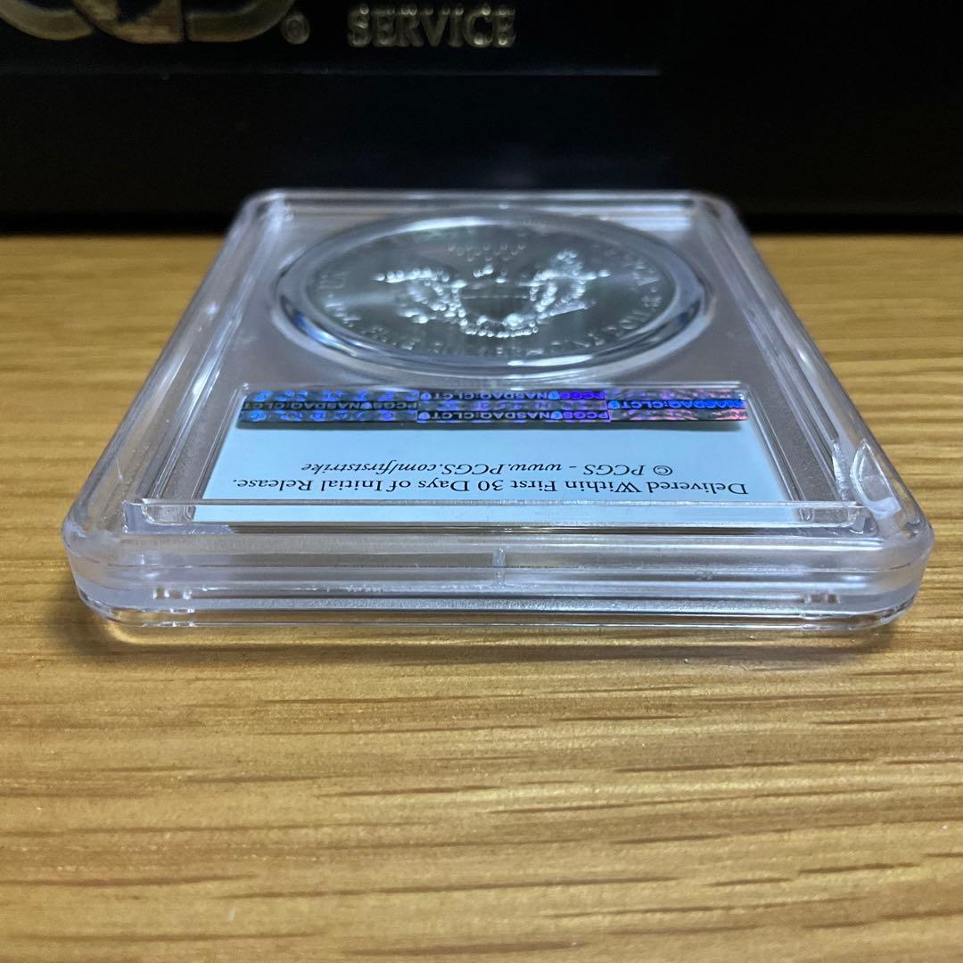 【新品】Silver Eagleイーグル銀貨2021 PCGS MS70 T1