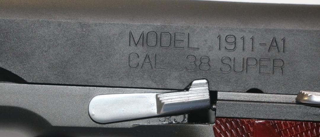 HW樹脂製モデルガン スプリングフィールドハイ・キャパ３８スーパーSPG合法品