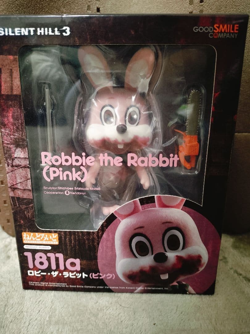 【新品未使用】ロビー・ザ・ラビット（ピンク）ねんどろいど 1811a