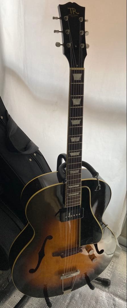 TRmusic T50-17 フルアコ　ES-150タイプ美品！オールラッカー