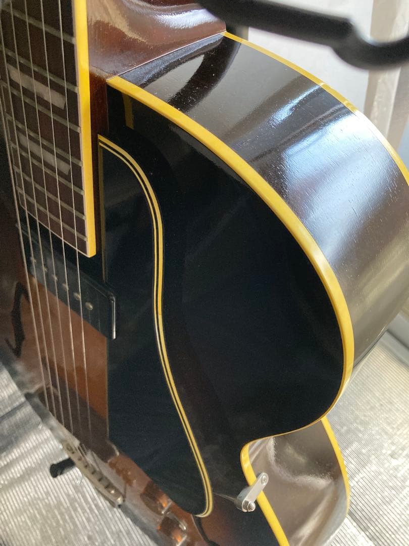 TRmusic T50-17 フルアコ　ES-150タイプ美品！オールラッカー