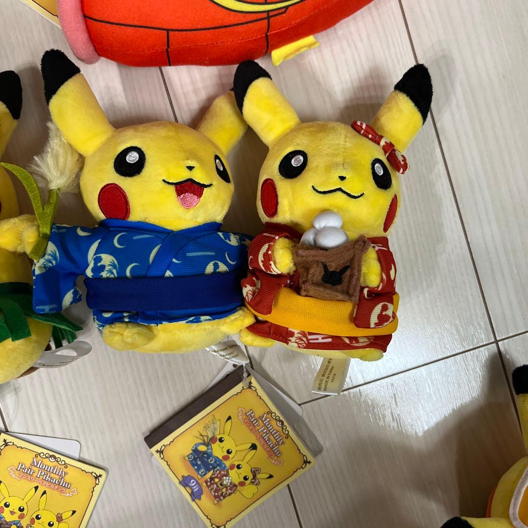 マンスリーペアピカチュウ 10体セット