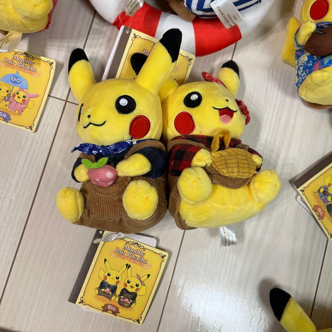 マンスリーペアピカチュウ 10体セット