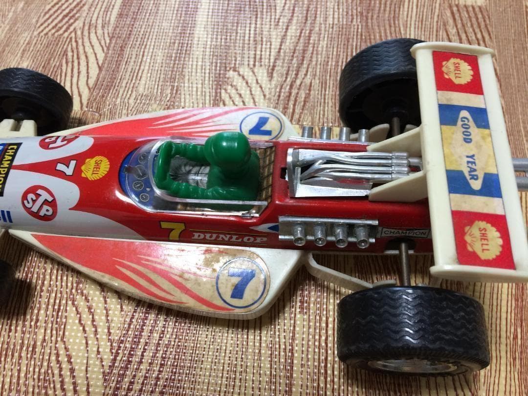 ヴィンテージ レトロ 日本製 ブリキ玩具 レーシングカー車 コレクター 匿名配送