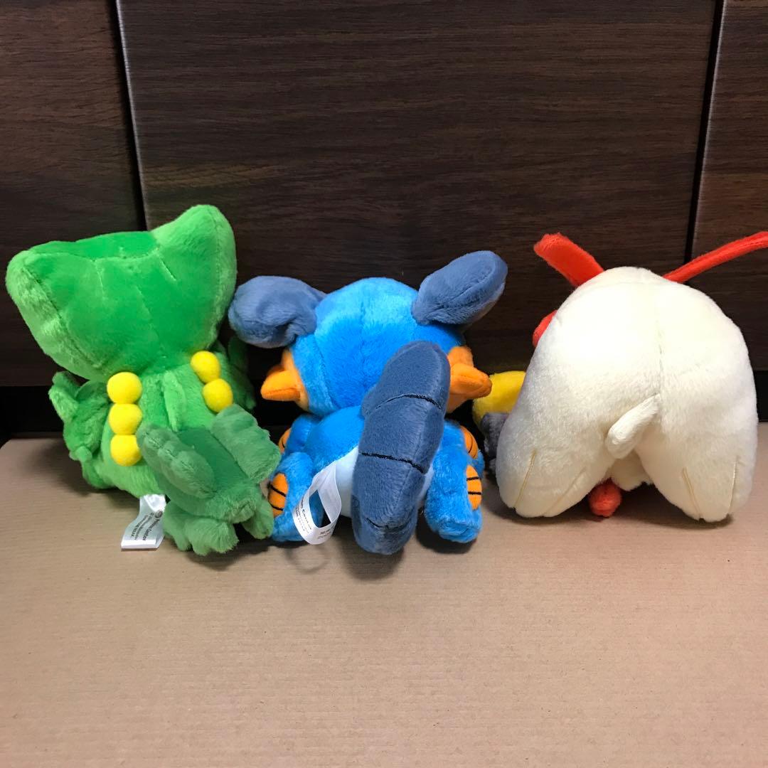 【旧ポケドール】ジュカイン、ラグラージ、バシャーモ