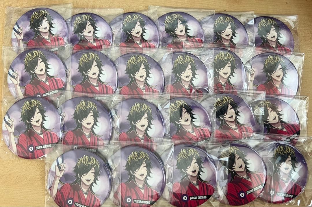 ヒプノシスマイク 四十物十四 8thカフェ 缶バッジ