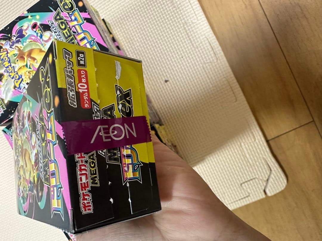 MEGAドリームex 10box 100パック シュリンク無しペリペリなしポケカ