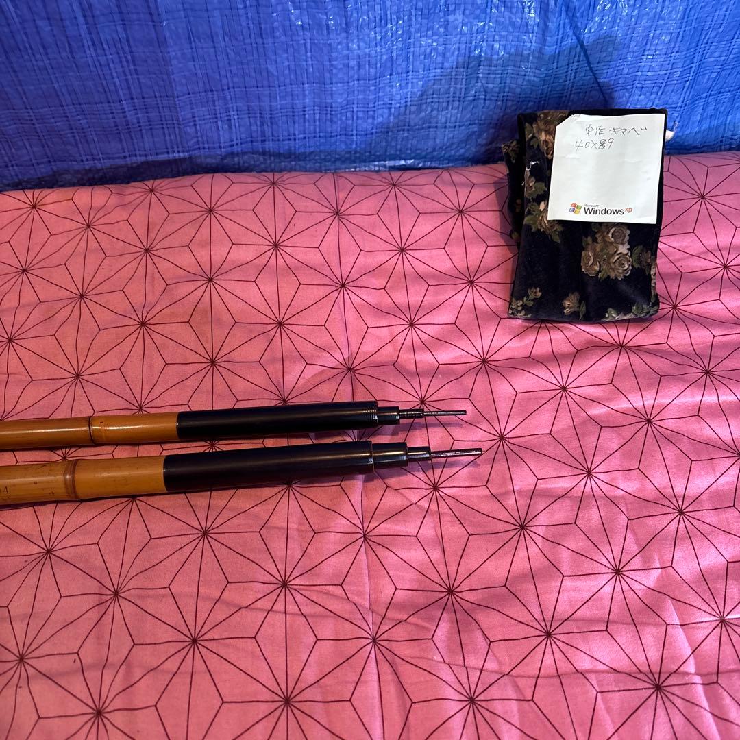 和竿清流ヤマベ釣り浮釣り、東作竿