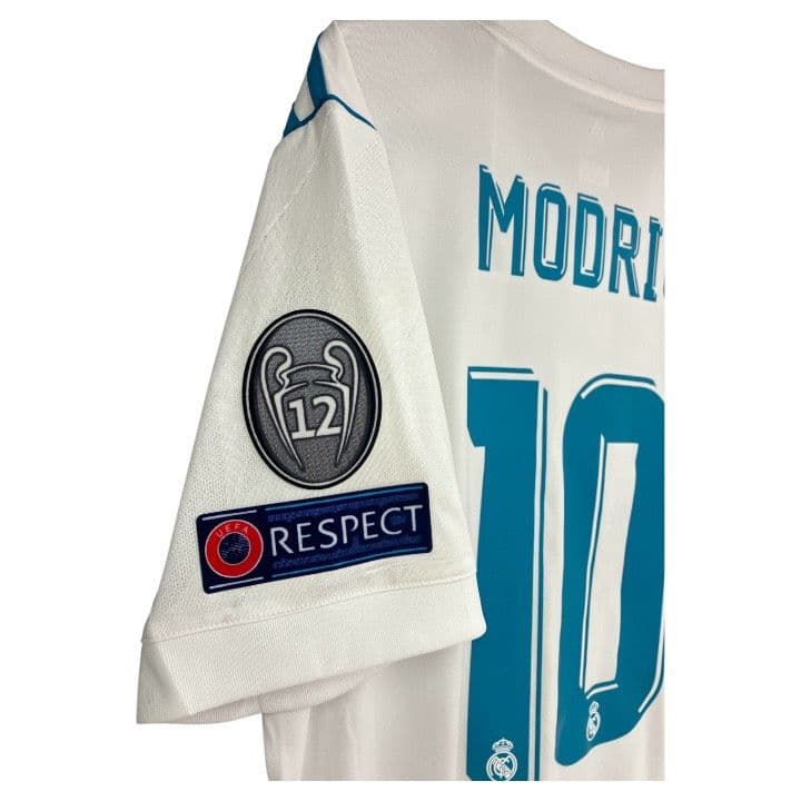 17-18 レアル・マドリード　モドリッチ　CL決勝戦　フルパッチユニフォーム