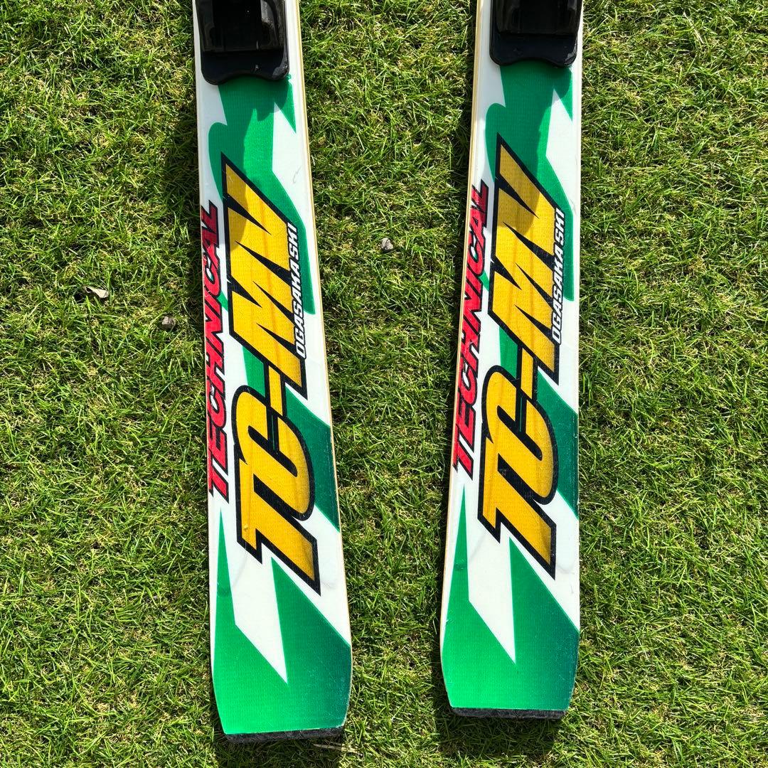 OGASAKA ビンディング付き　スキー板　セット