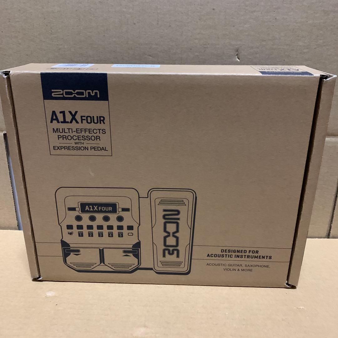 新品　ZOOM ズーム A1X FOUR アコースティック　マルチエフェクター