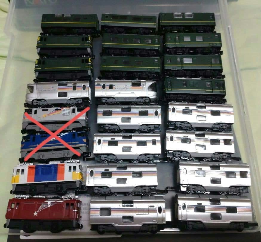 Bトレ 寝台特急セット カシオペア&トワイライトエクスプレス