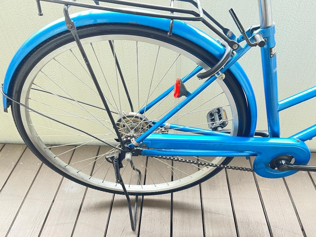 Harnessシティサイクル２７インチLEDオートライト付き　変速無し　引取専用