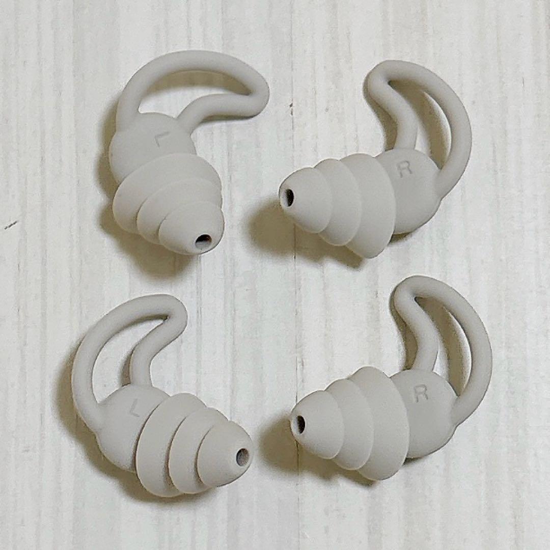 睡眠用耳栓 安眠 防音 2 ペア 飛行機 仕事 勉強 水洗い可能