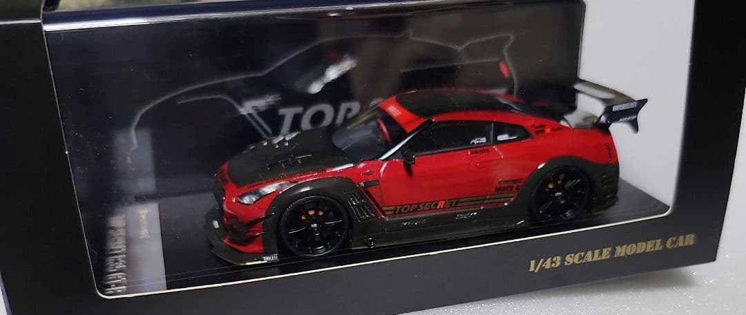 タイガー ゲート ジャパン1/43 TOP SECRET R35 GT-R