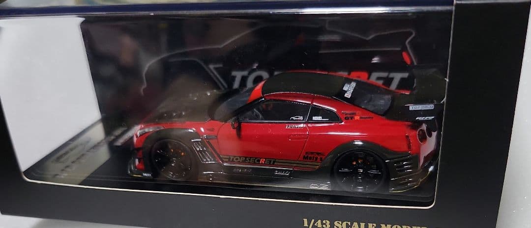 タイガー ゲート ジャパン1/43 TOP SECRET R35 GT-R