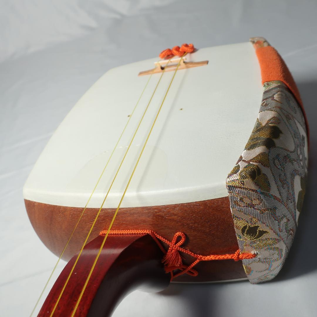 三味線 細棹 撥 予備弦 ハードケース 付属 初心者セット