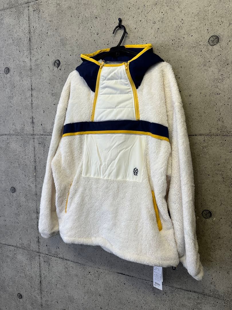 【新品未使用】サイズ6 メンズ ボアフリースプルオーバー ラッセルノ 2486