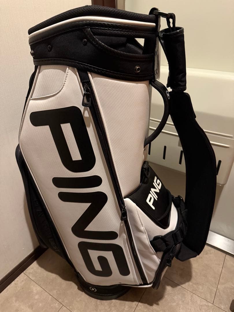 【美品】PING ツアースタッフバッグ キャディバッグ