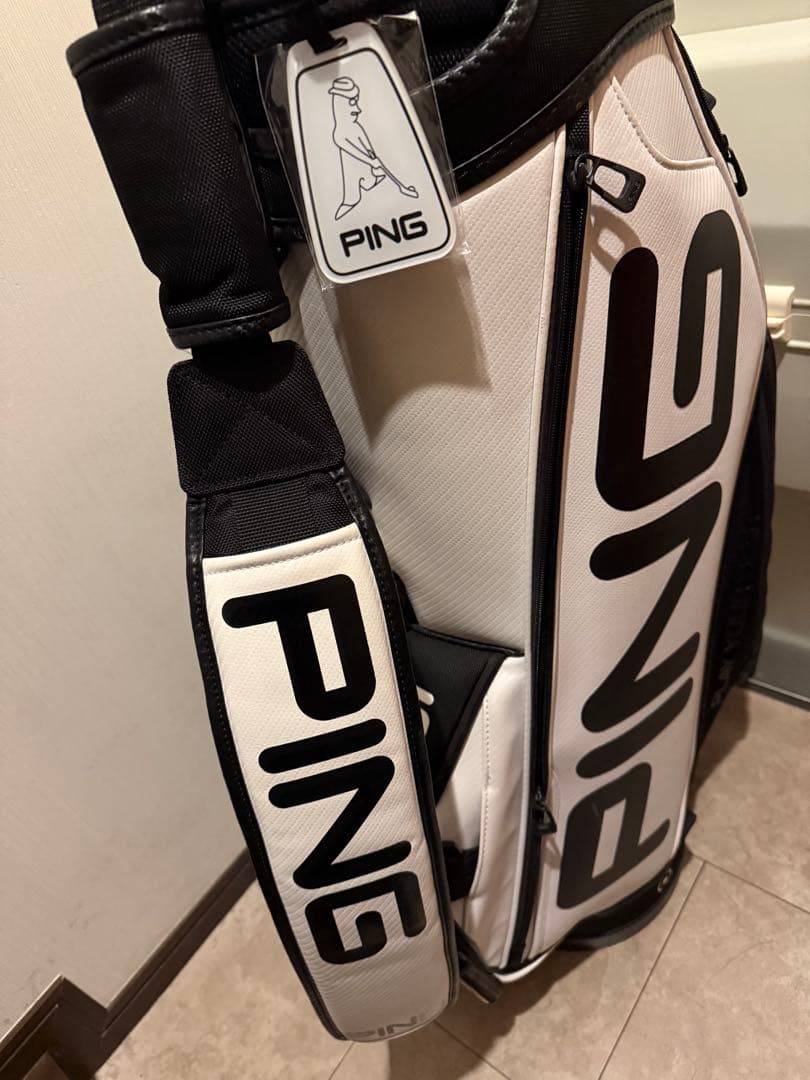 【美品】PING ツアースタッフバッグ キャディバッグ