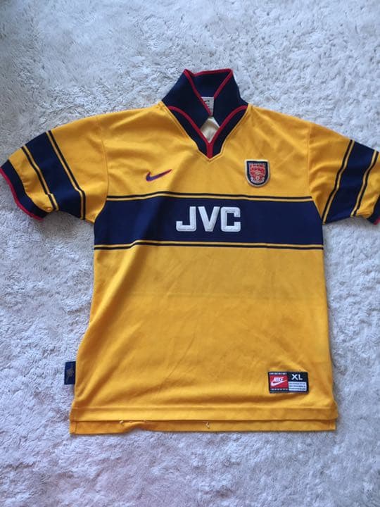 【写真追加】NIKE ユニフォーム　レトロ　アーセナル　サッカー