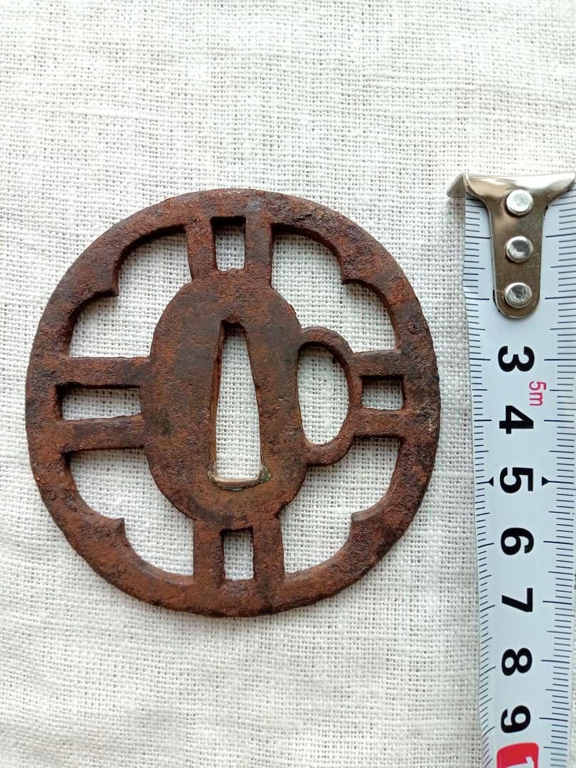 【刀・鍔】つば 馬柄／透かし／花柄／色々まとめて１０個 日本刀装具 武具 骨董