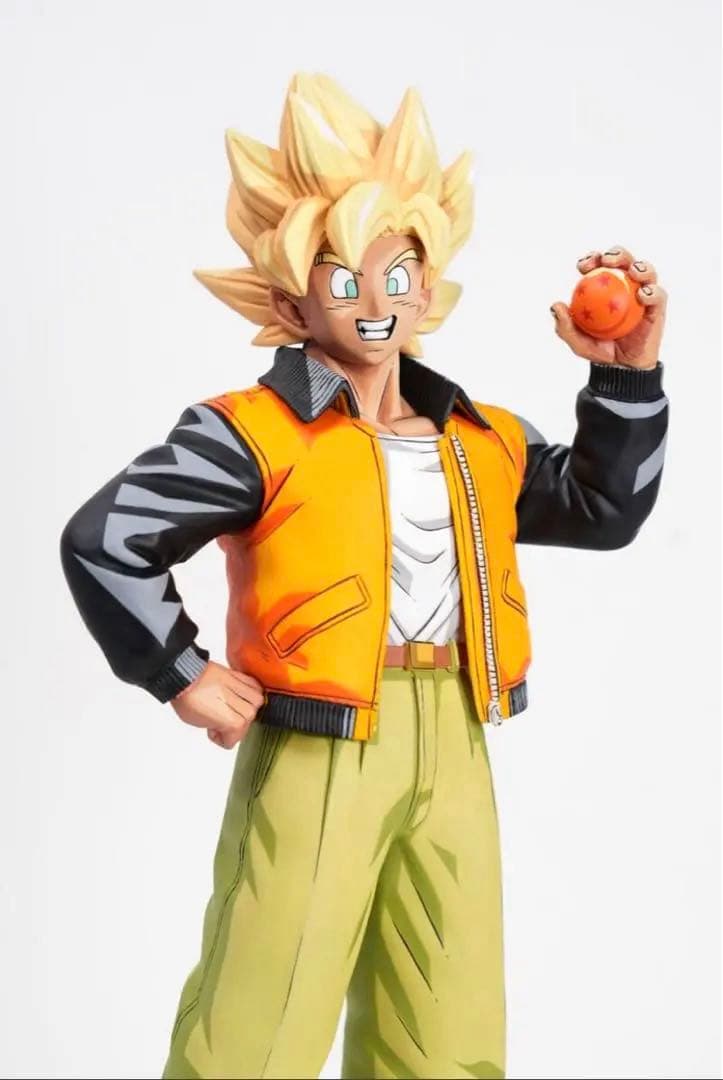 リペイント　二次元彩色　ドラゴンボール　悟空の日　カカコレ　超サイヤ人　孫悟空