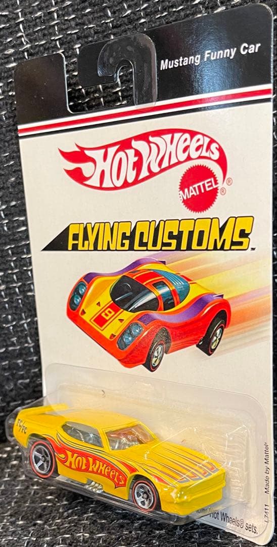 ホットウィール '71 マスタング ファニーカー フライング カスタムズ