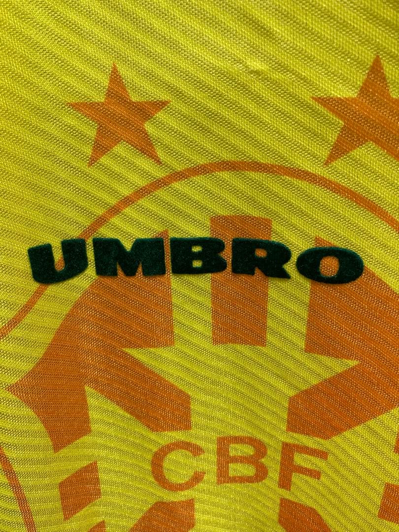 ブラジル代表 ユニフォーム 四つ星 イエロー　９５年　アンブロ製