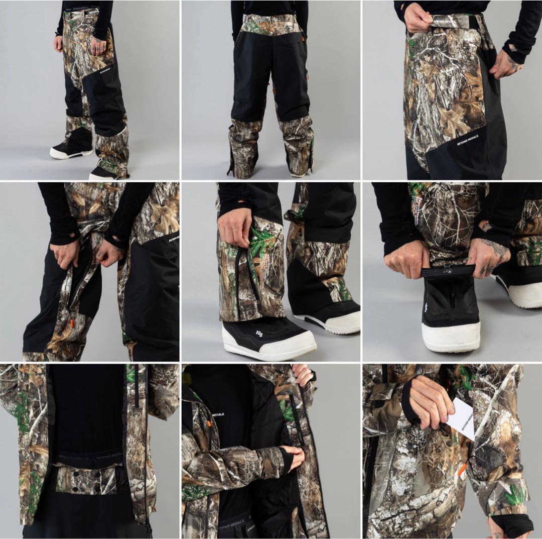 Beyond Medals Realtree 2L セットアップ Zip 上下