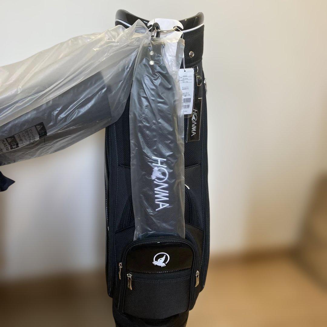HONMA ゴルフバッグ ブラック 4仕切り　新品・未使用品