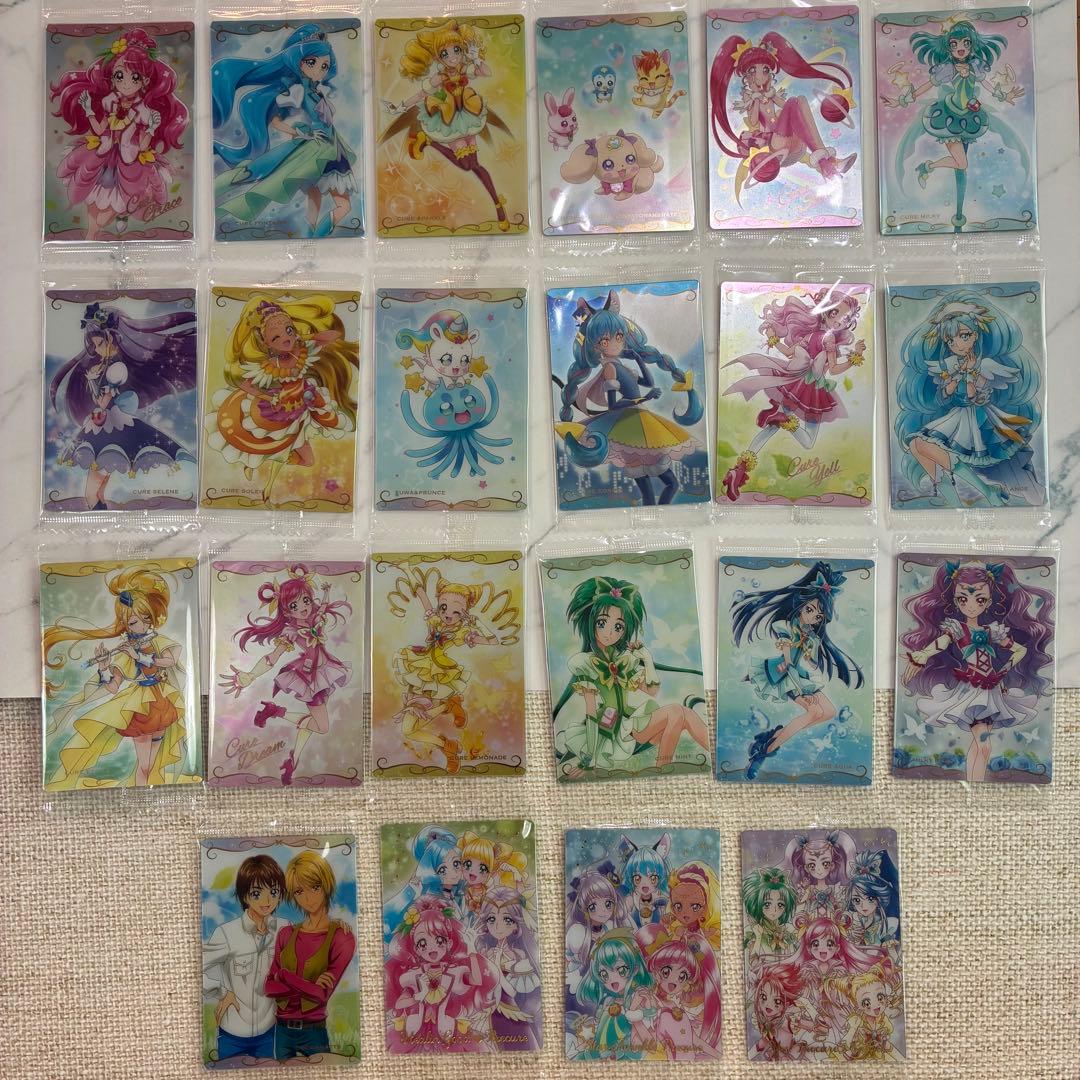プリキュアカードウエハース プリキュア5gogo! 第1弾