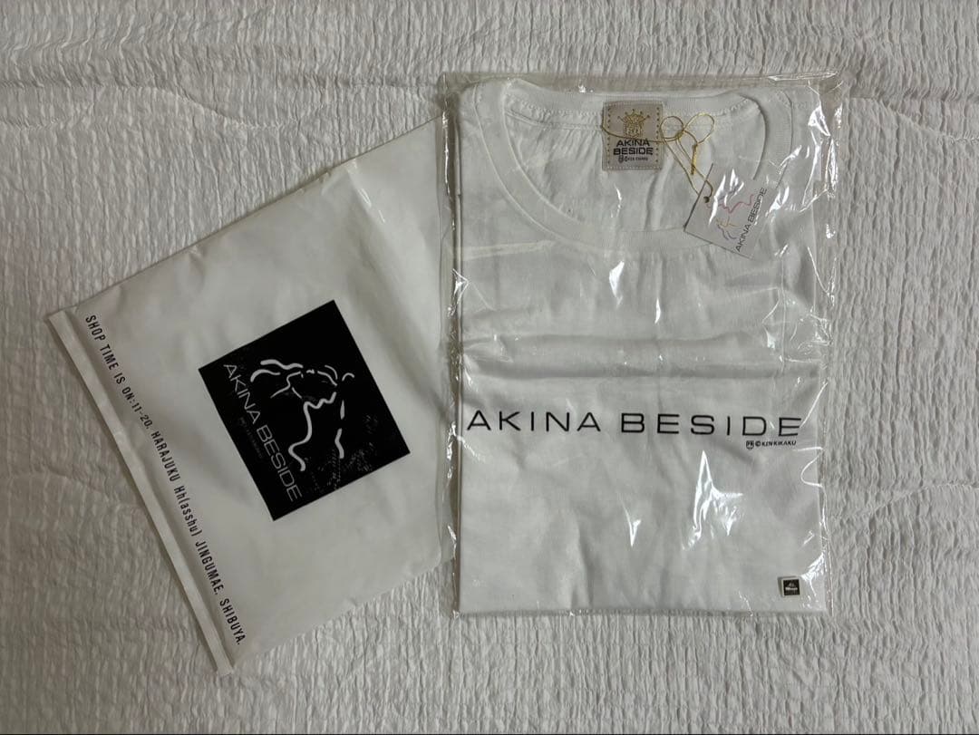 中森明菜 タレントショップ「AKINA BESIDE 」Tシャツ