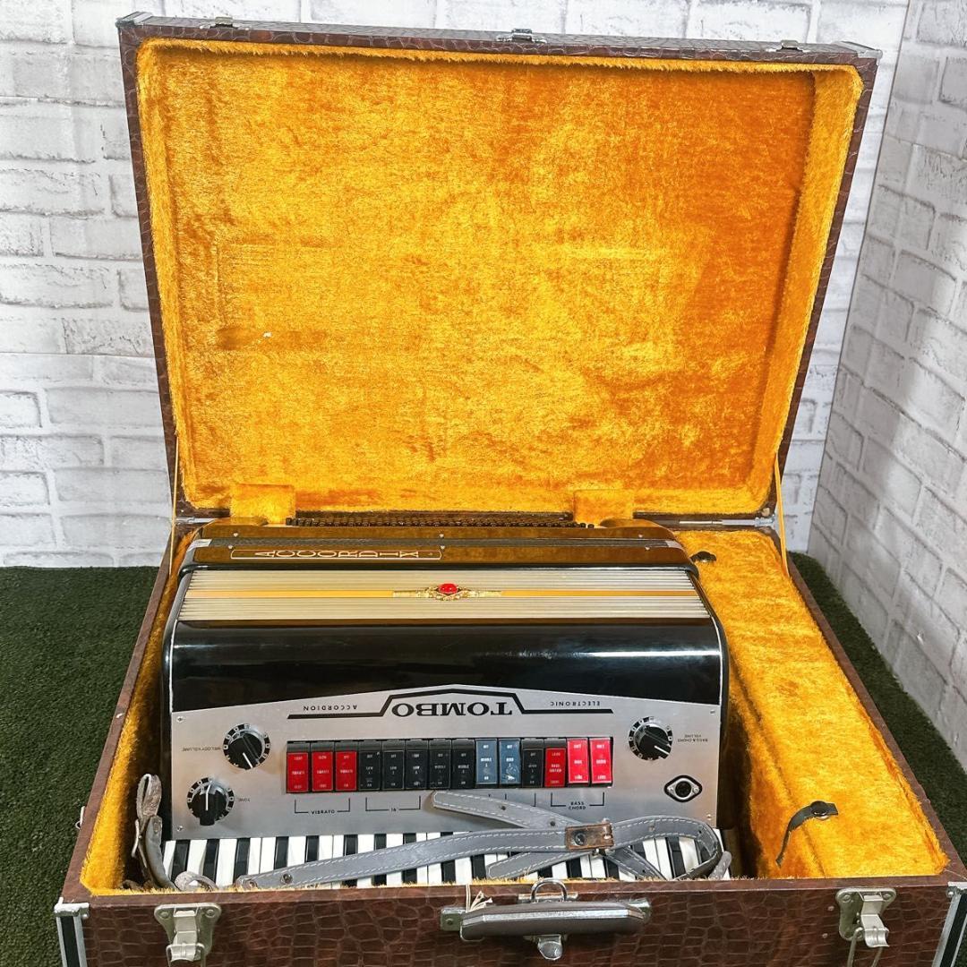 希少　TOMBO トンボ　ACCORDIX A-120 電子アコーディオン