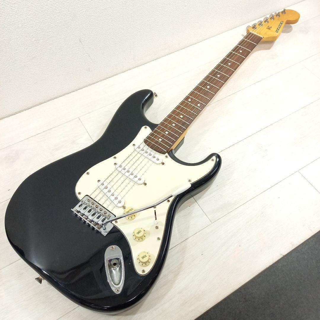 メンテナンス済み☆SELDER ストラトキャスター ブラック 黒 セルダー