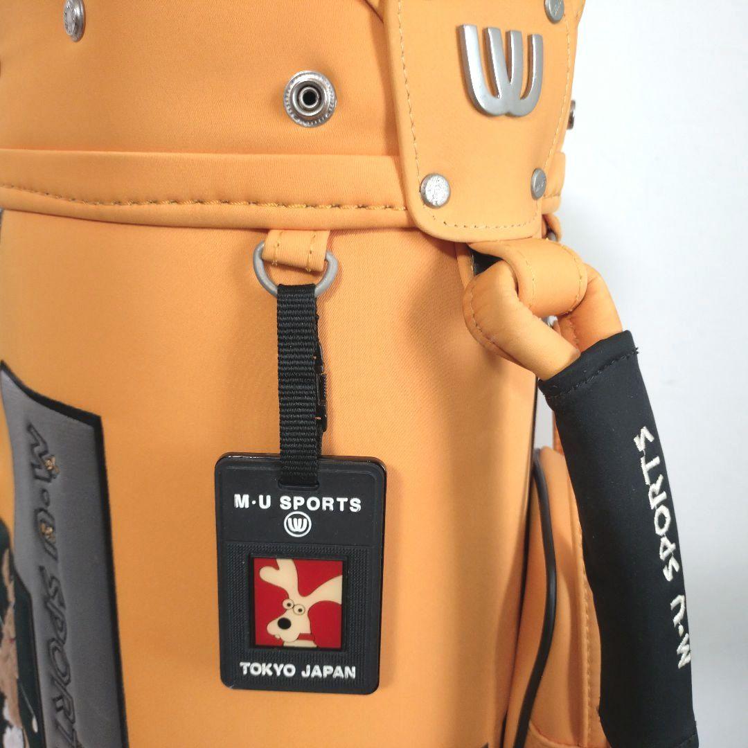 美品　M·U SPORTS　キャディバッグ　MUスポーツ　ゴルフバッグ
