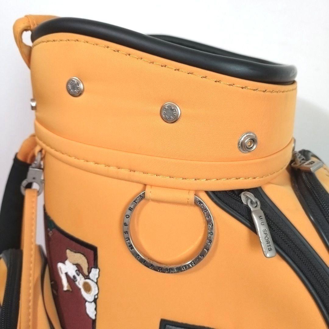 美品　M·U SPORTS　キャディバッグ　MUスポーツ　ゴルフバッグ