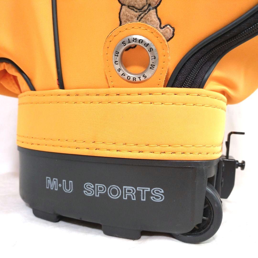 美品　M·U SPORTS　キャディバッグ　MUスポーツ　ゴルフバッグ