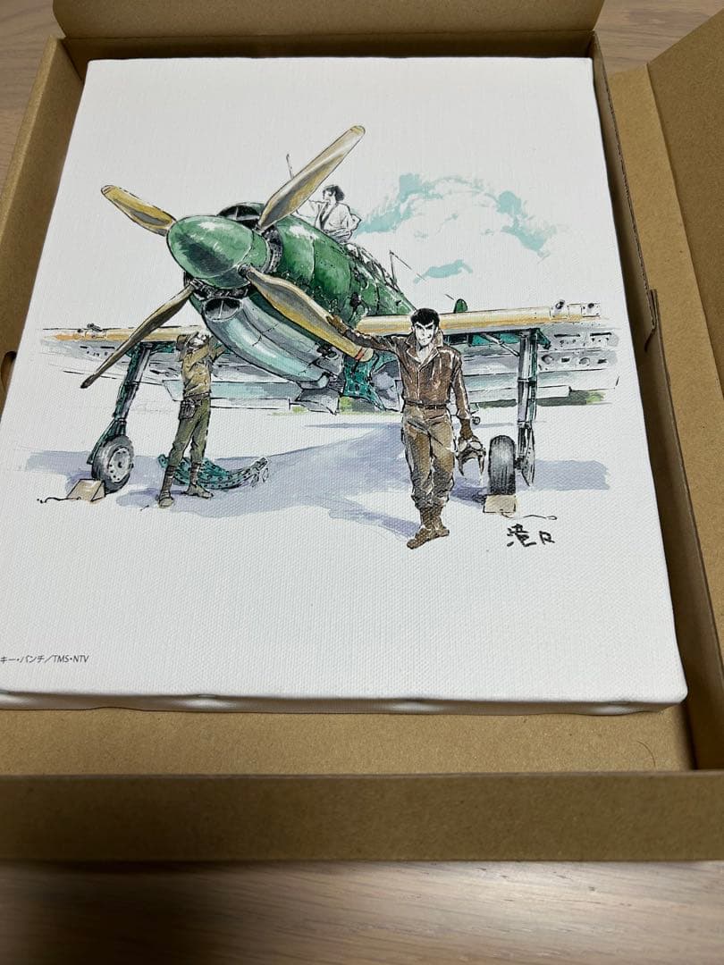 ルパン三世　友永和秀氏の手描きイラスト　　デジタルキャンバス　3枚セット