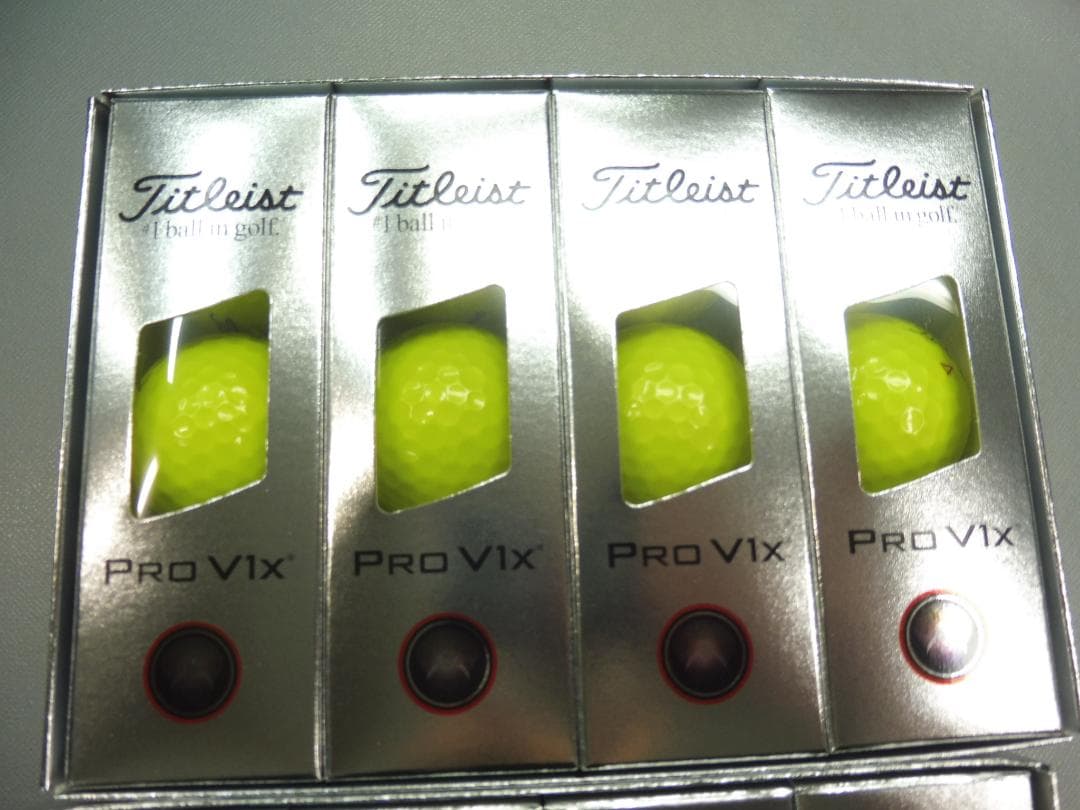 タイトリスト　PRO　V1X　2024 イエロー　2ダース　未使用品